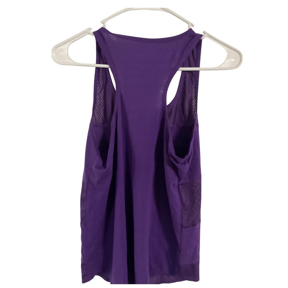 NBA Los Angeles Lakers Purple Mesh Panel Racerback Tank Top Womens Medium - Picture 5 of 6